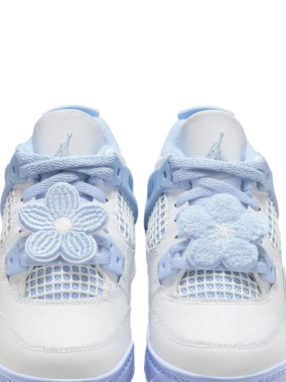 Jordan Kids Air Jordan 4 "Aluminum" sneakers White