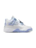 Jordan Kids Air Jordan 4 ""Aluminum"" sneakers - White