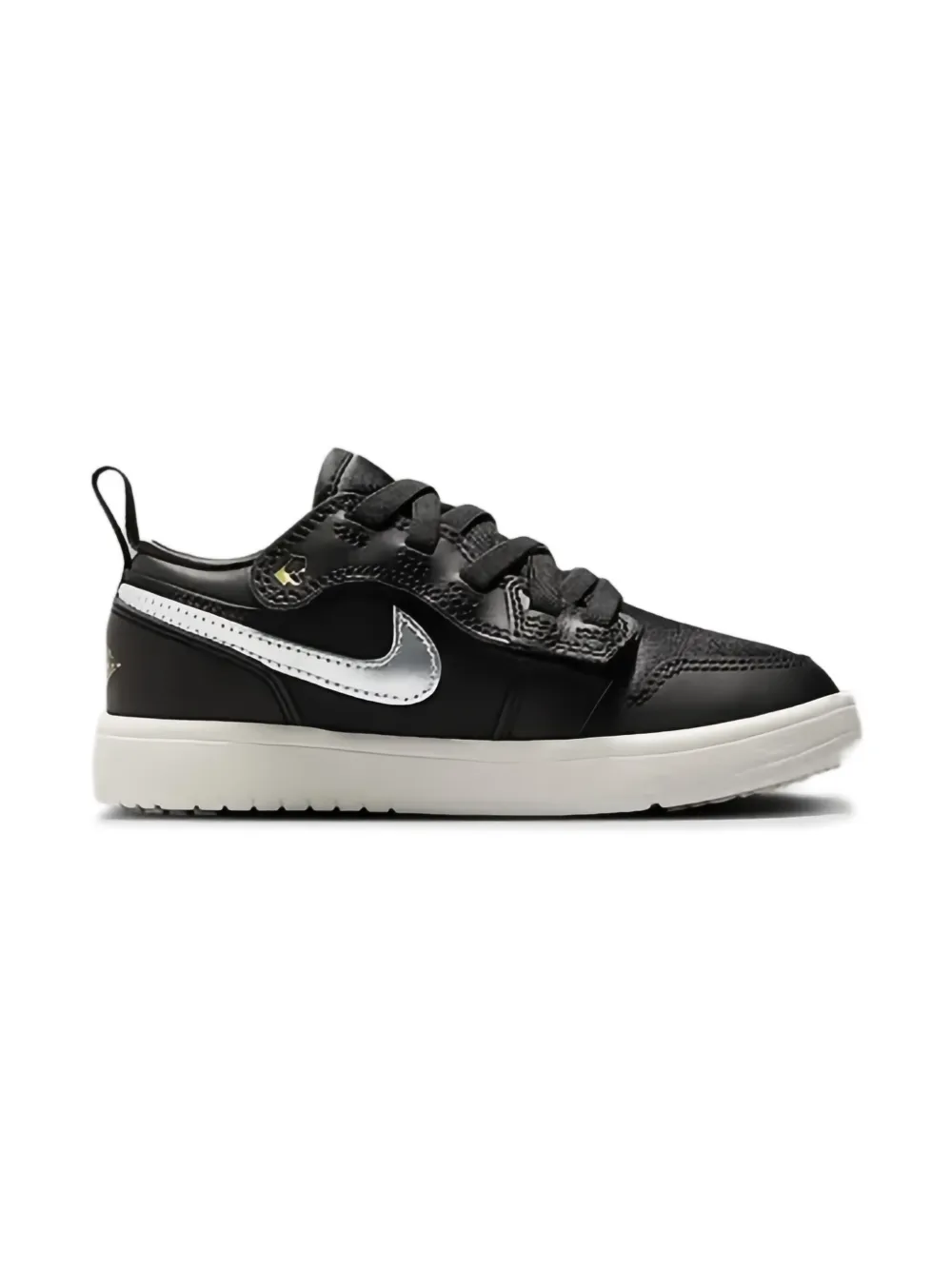 Jordan Kids Air Jordan 1 Low SE "Black Metallic Gold" sneakers