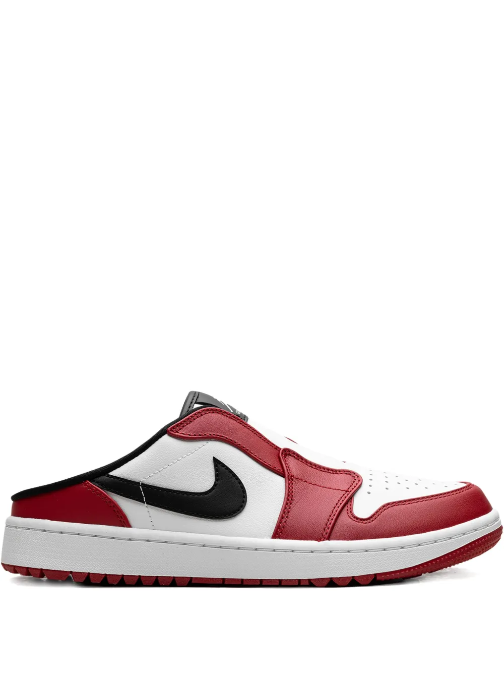 Jordan 1 Golf "Chicago" mules White