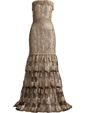 【Tadashi Shoji】Abey Tiered Sequin Embroidered Gown 28316747_57815825_322.jpg