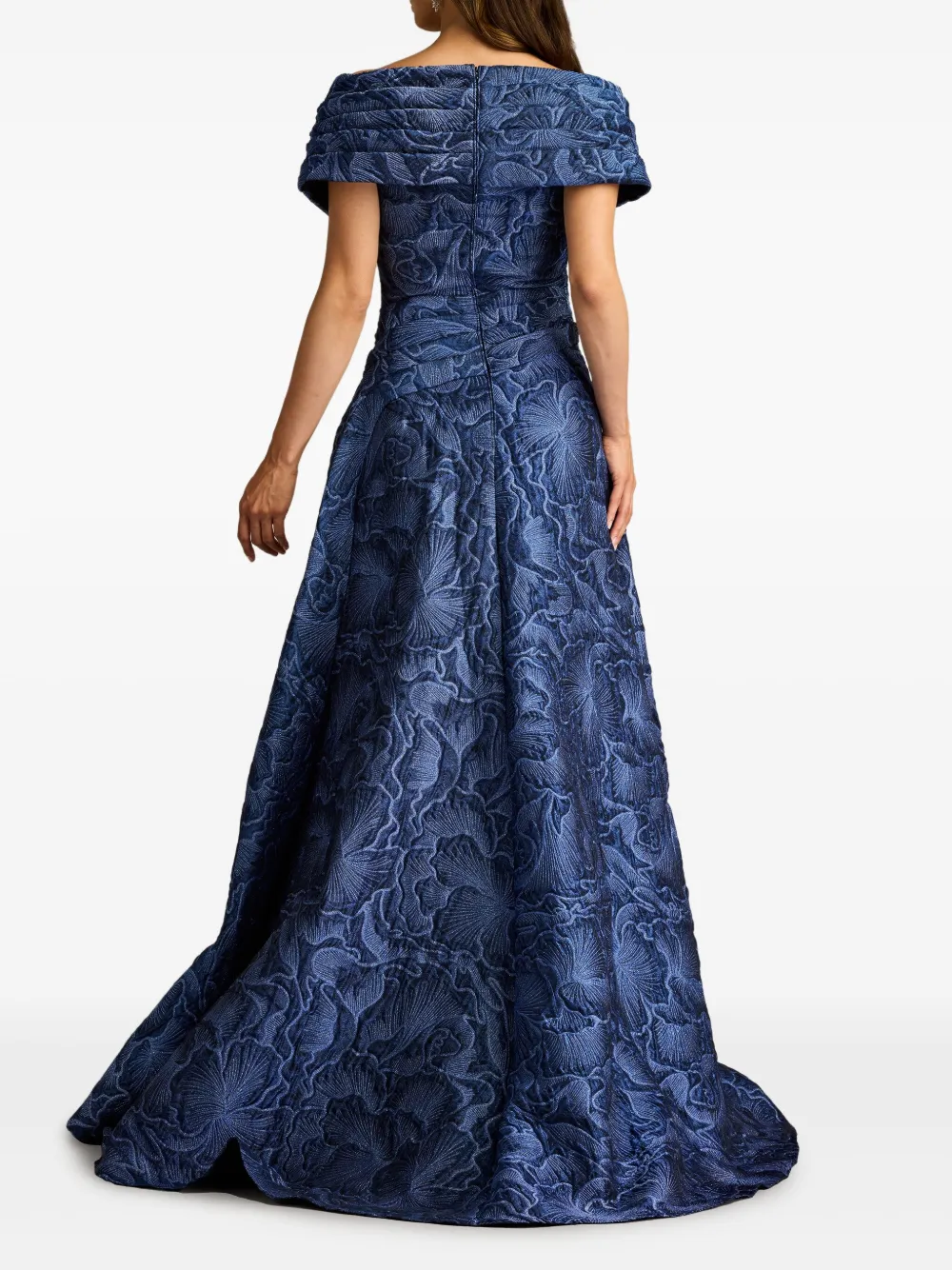 Tadashi Shoji Durant avondjurk Blauw