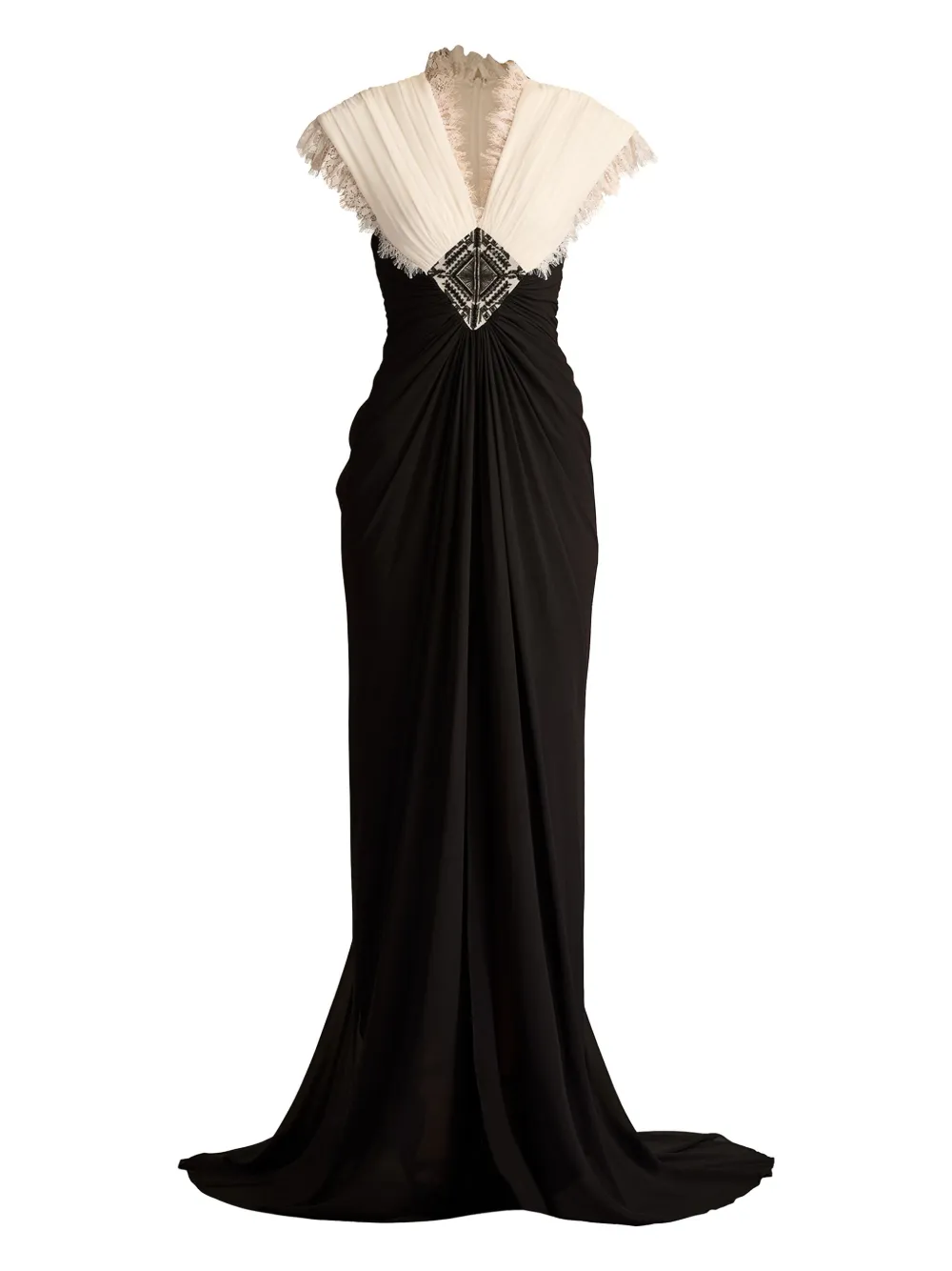 Tadashi Shoji Amelia avondjurk Zwart