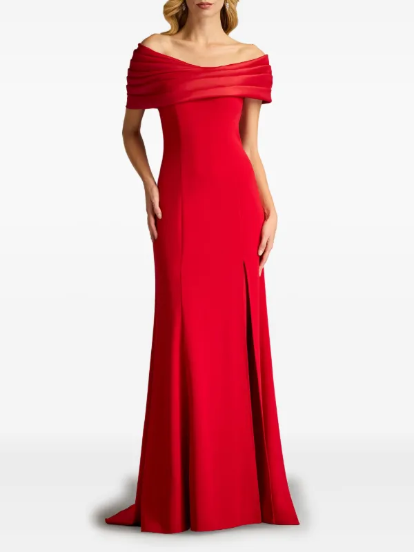 Tadashi Shoji Dalton Gown Red FARFETCH JO