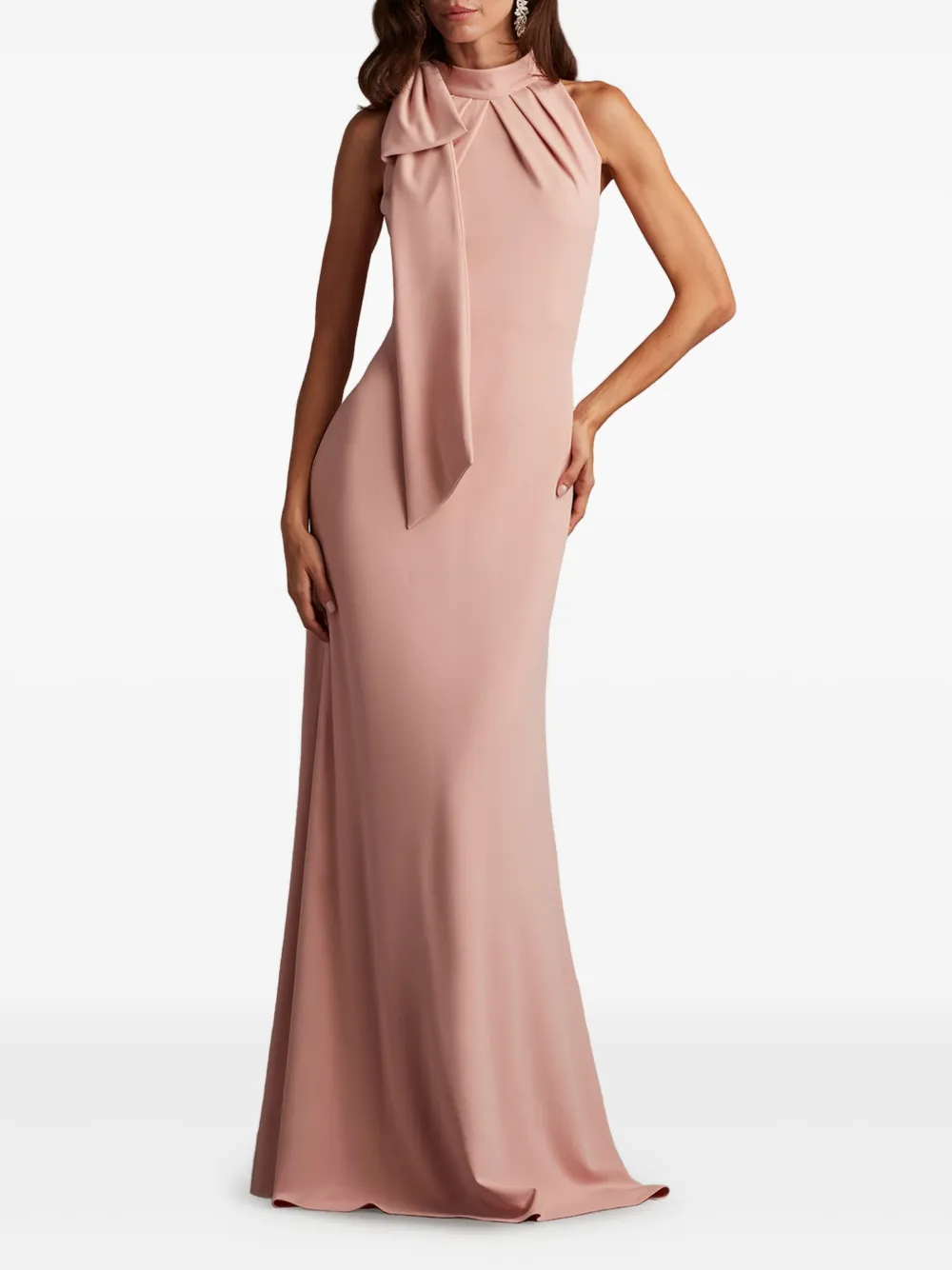 Tadashi Shoji Jurk met col - Roze