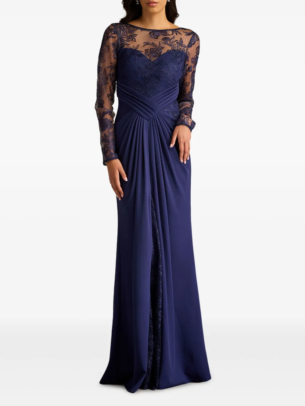 Tadashi Shoji Ravina gown - Blauw