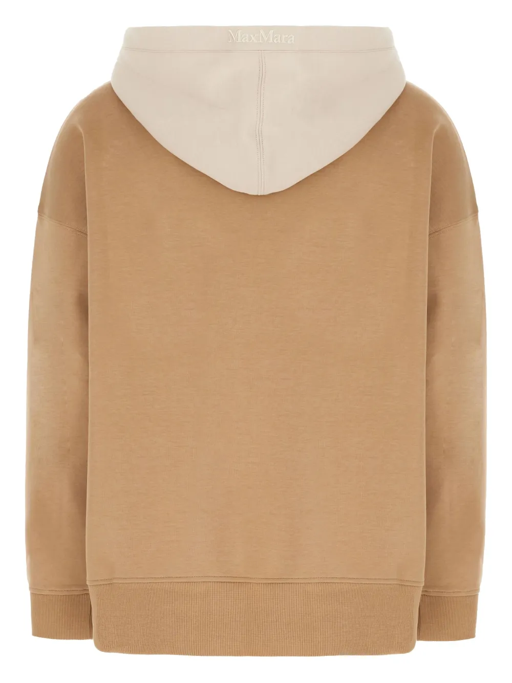 's Max Mara Cotton-blend Hoodie In 褐色