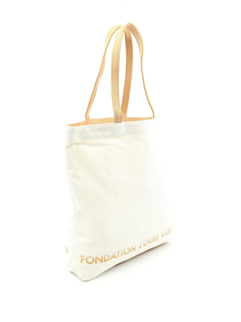 Louis Vuitton Pre-Owned 2020s Fondation tote bag - Wit