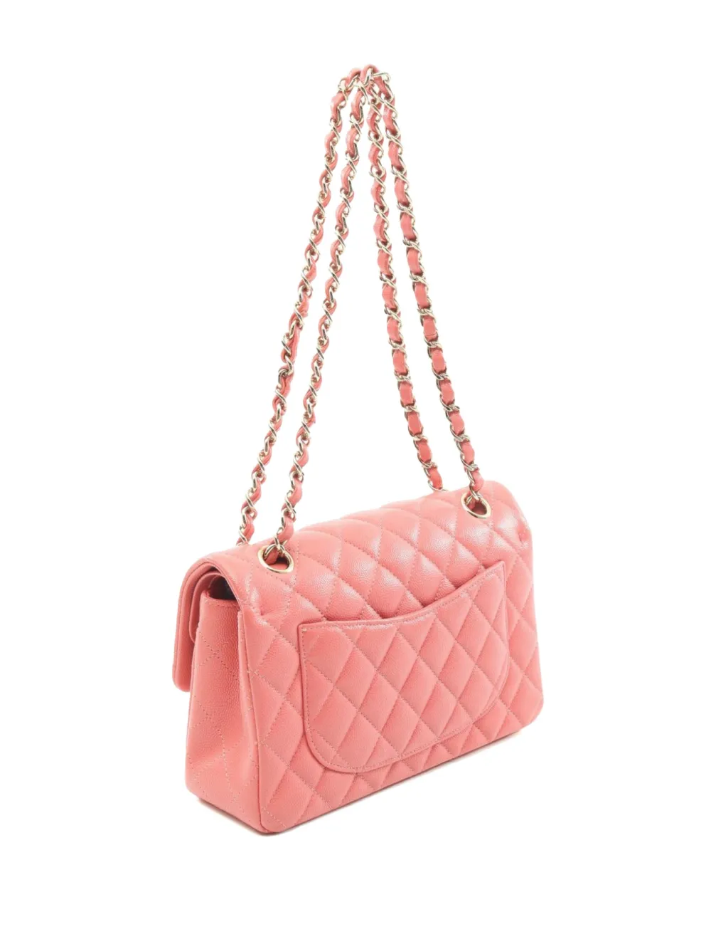 CHANEL Pre-Owned 2019 Double Flap shoulder bag - Roze