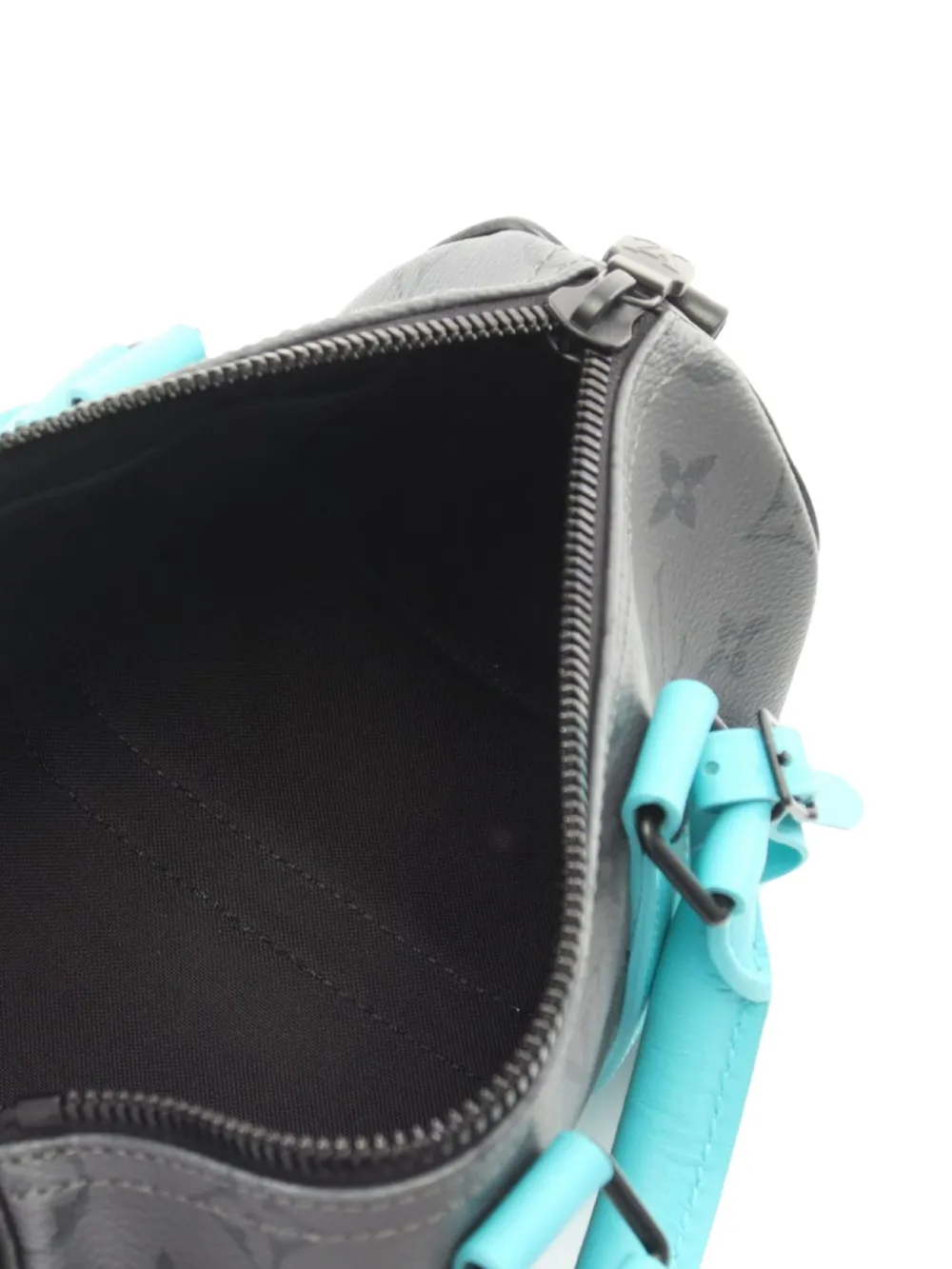 Pre-owned Louis Vuitton 2010s Keepall Bandouliere 25 Two-way Handbag In Grey