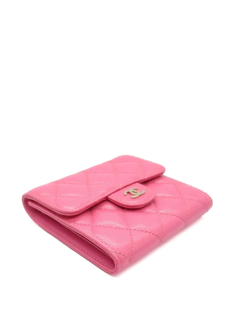 CHANEL Pre-Owned 2019 キルティング財布 | ピンク | FARFETCH JP