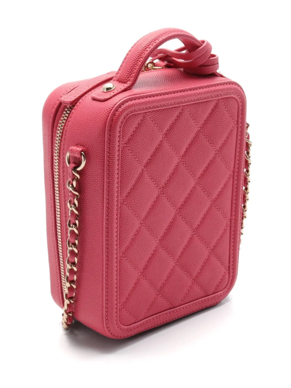 CHANEL Pre-Owned 2019 Vanity shoulder bag - Roze