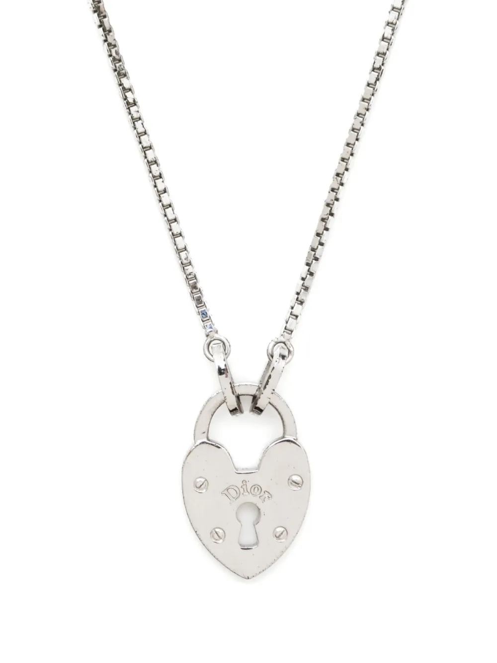 2000s heart-pendant necklace