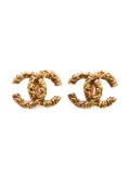 CHANEL Pre-Owned 1993 CC earrings - Gold