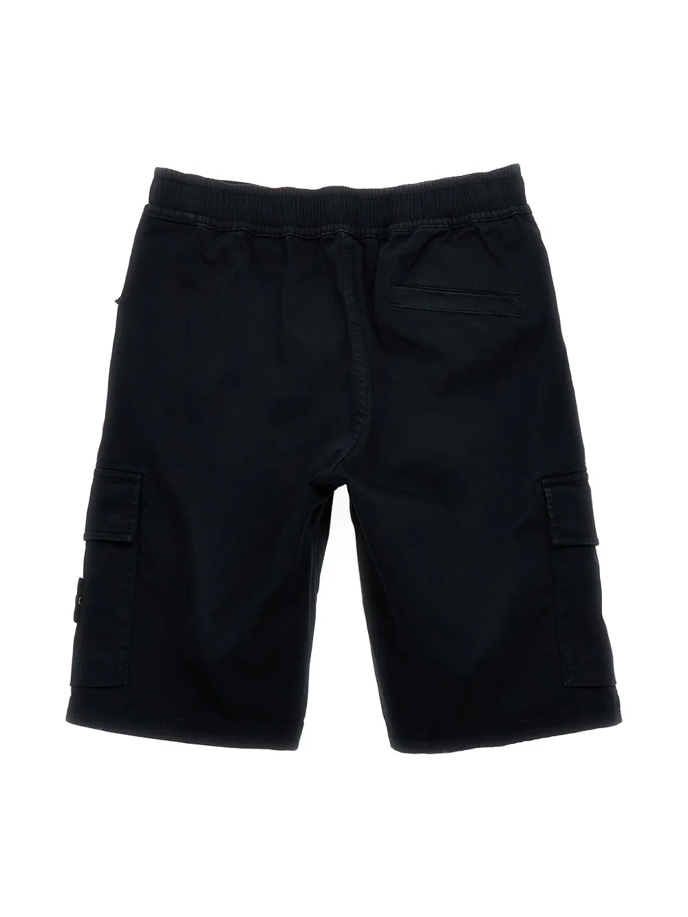 Stone Island Junior Trainingsshorts met Compass-logopatch - Zwart