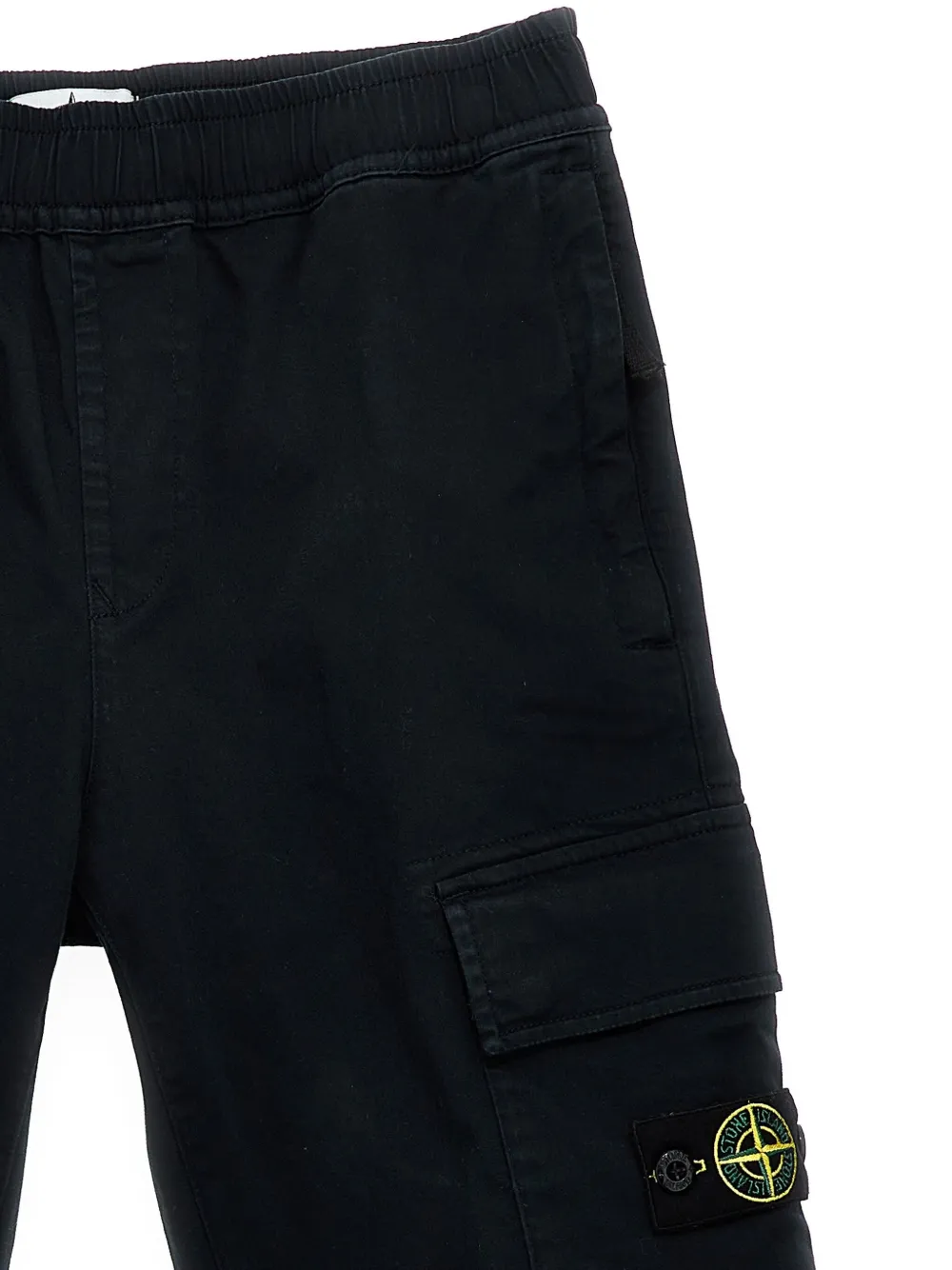 STONE ISLAND JUNIOR COMPASS-BADGE TRACK SHOTS
