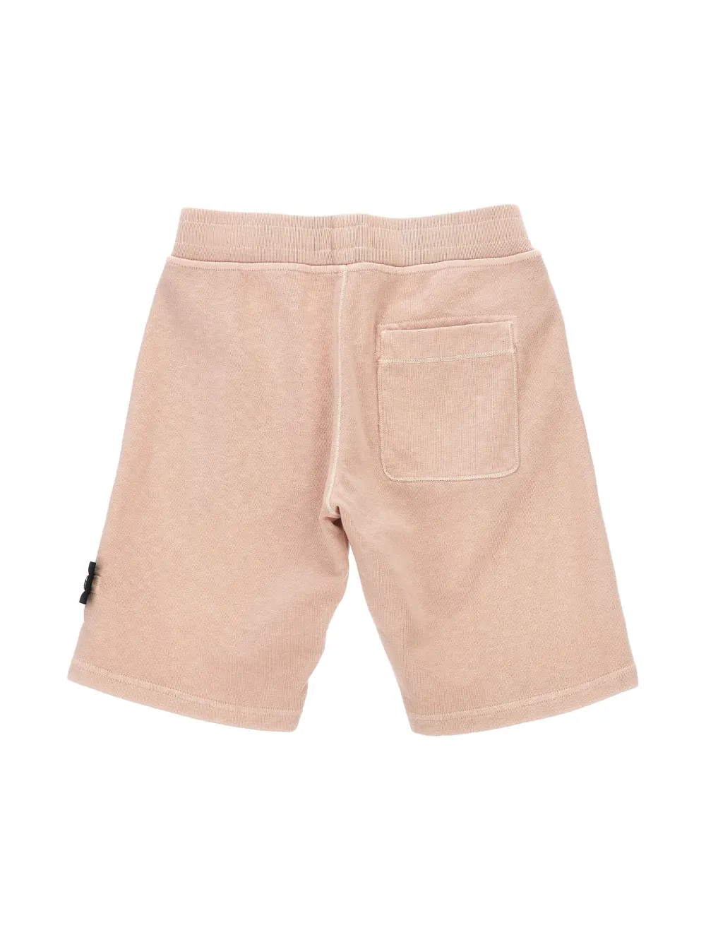 Stone Island Junior Bermuda shorts met Compass-logopatch - Roze