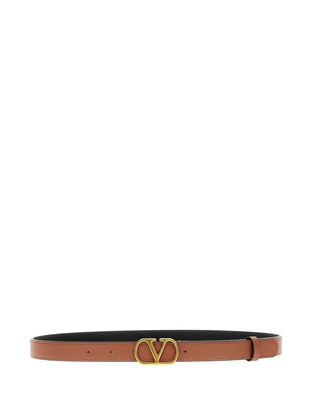 Valentino Garavani VLogo Signature riem Bruin