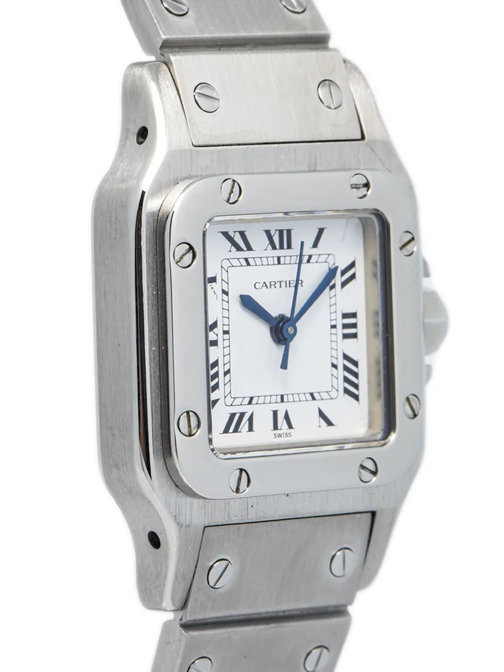 Cartier pre-owned Santos Carrée 24mm | Pre-Owned | Image 4
