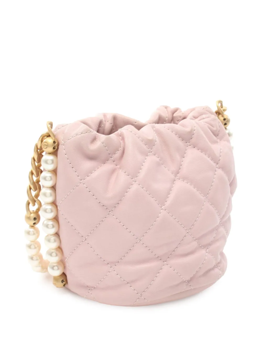 CHANEL Pre-Owned 2021-2022 chain shoulder bag - Roze