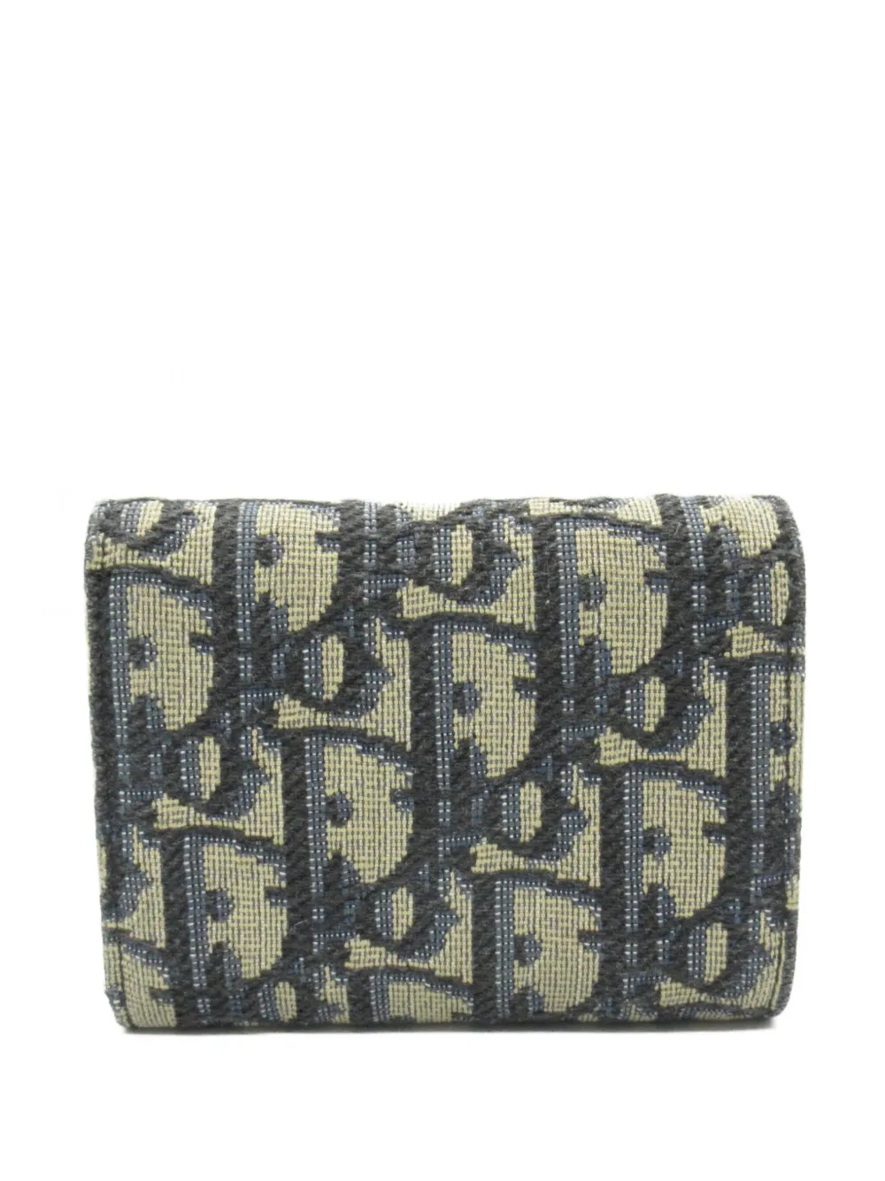 Christian Dior Pre-Owned 2000s Oblique monogram-pattern wallet - Beige