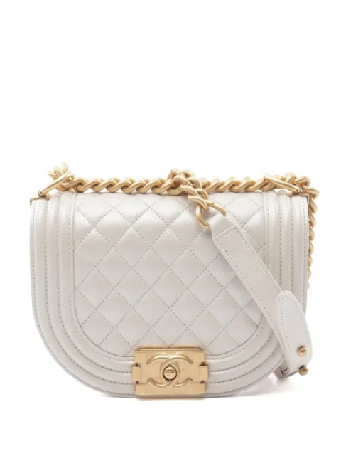 CHANEL Pre-Owned 2021 Boy Chanel Crescent shoulder bag J1LJK6L1 - 0