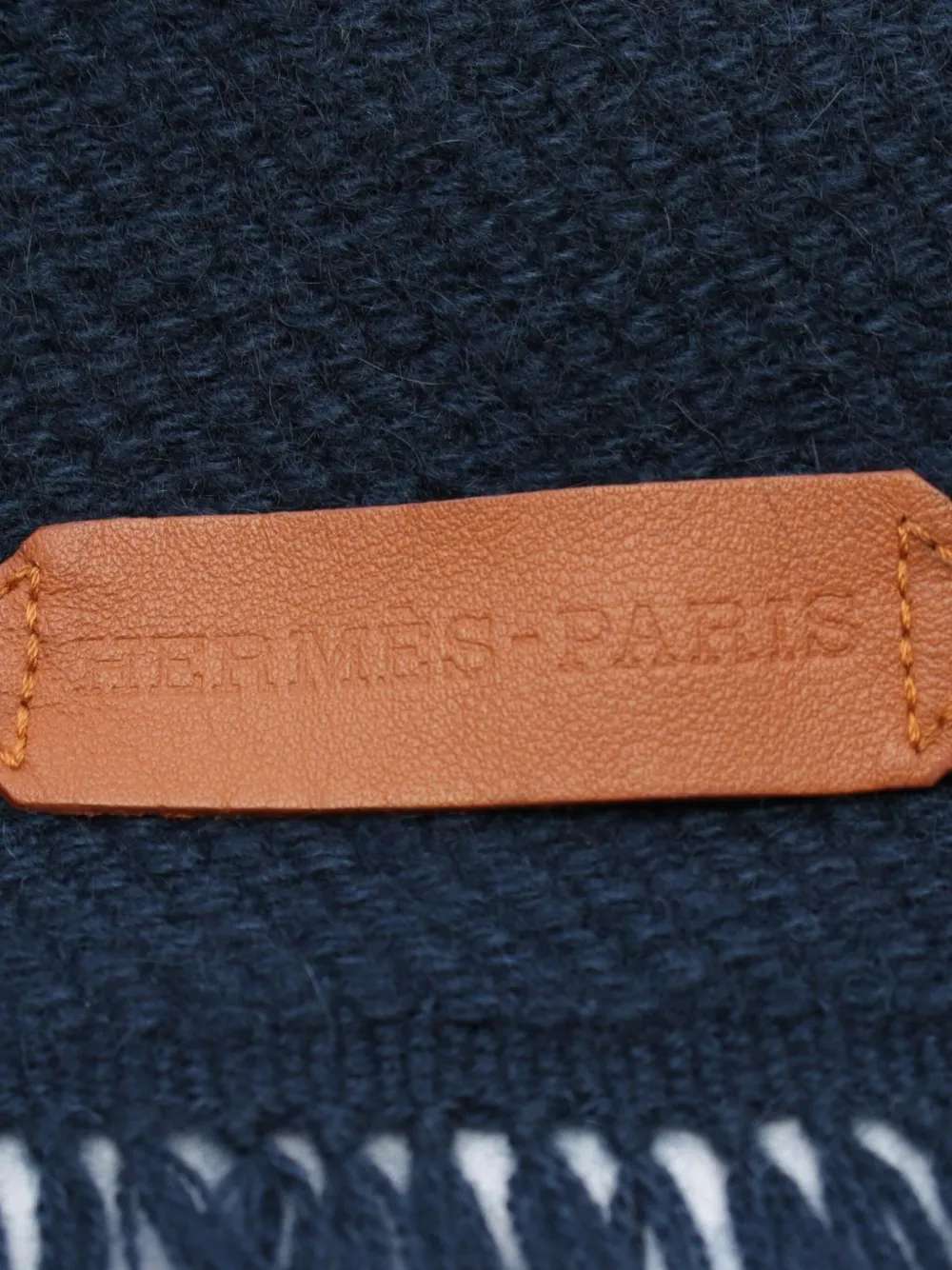 Hermès Pre-Owned 2010s kasjmier sjaal - Blauw