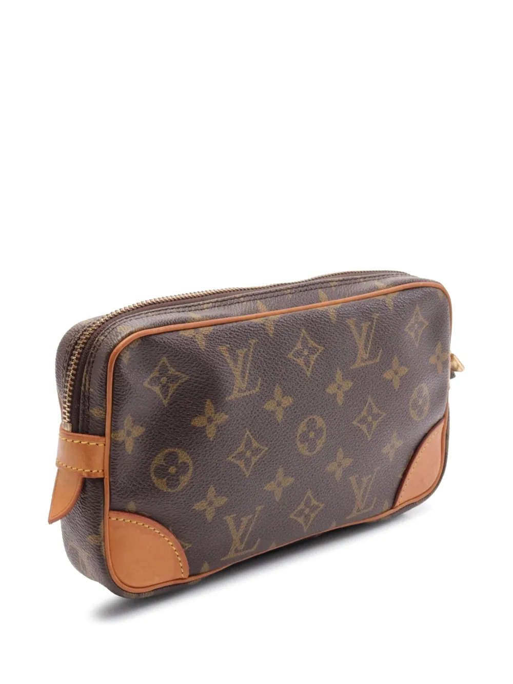 Louis Vuitton Pre-Owned 1990 Marly Dragonne PM clutch - Bruin