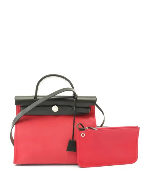 Hermès Pre-Owned bolsa de hombro Herbag con cierre 2017
