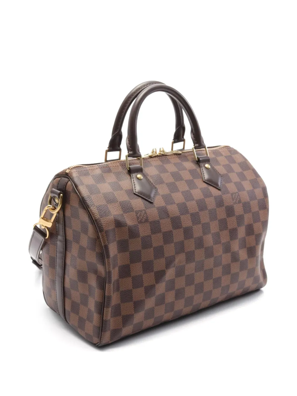 Louis Vuitton Pre-Owned 2019 Speedy Bandouliere 30 two-way handbag - Bruin