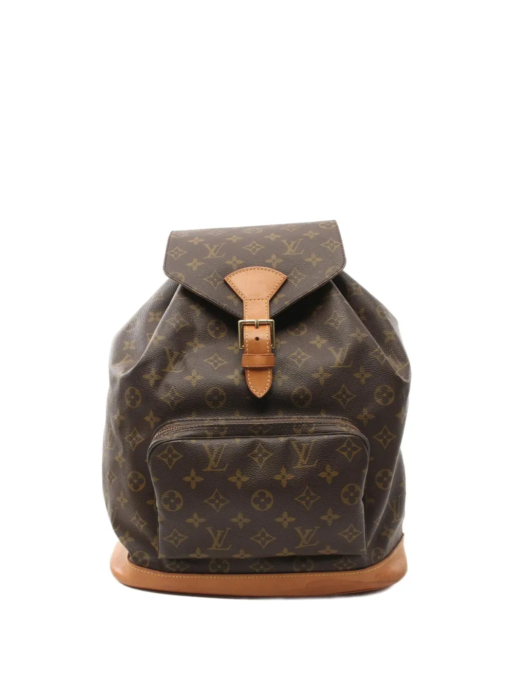 Louis Vuitton Pre-Owned 1996 モンスリ GM バックパック - ブラウン Louis Vuitton Pre-Owned 1996 モンスリ GM バックパック - ブラウン