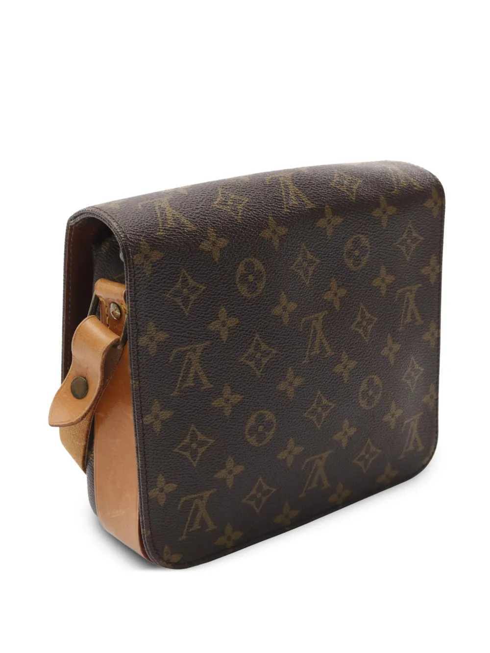 Louis Vuitton Pre-Owned 1986 Cartesier MM shoulder bag - Bruin