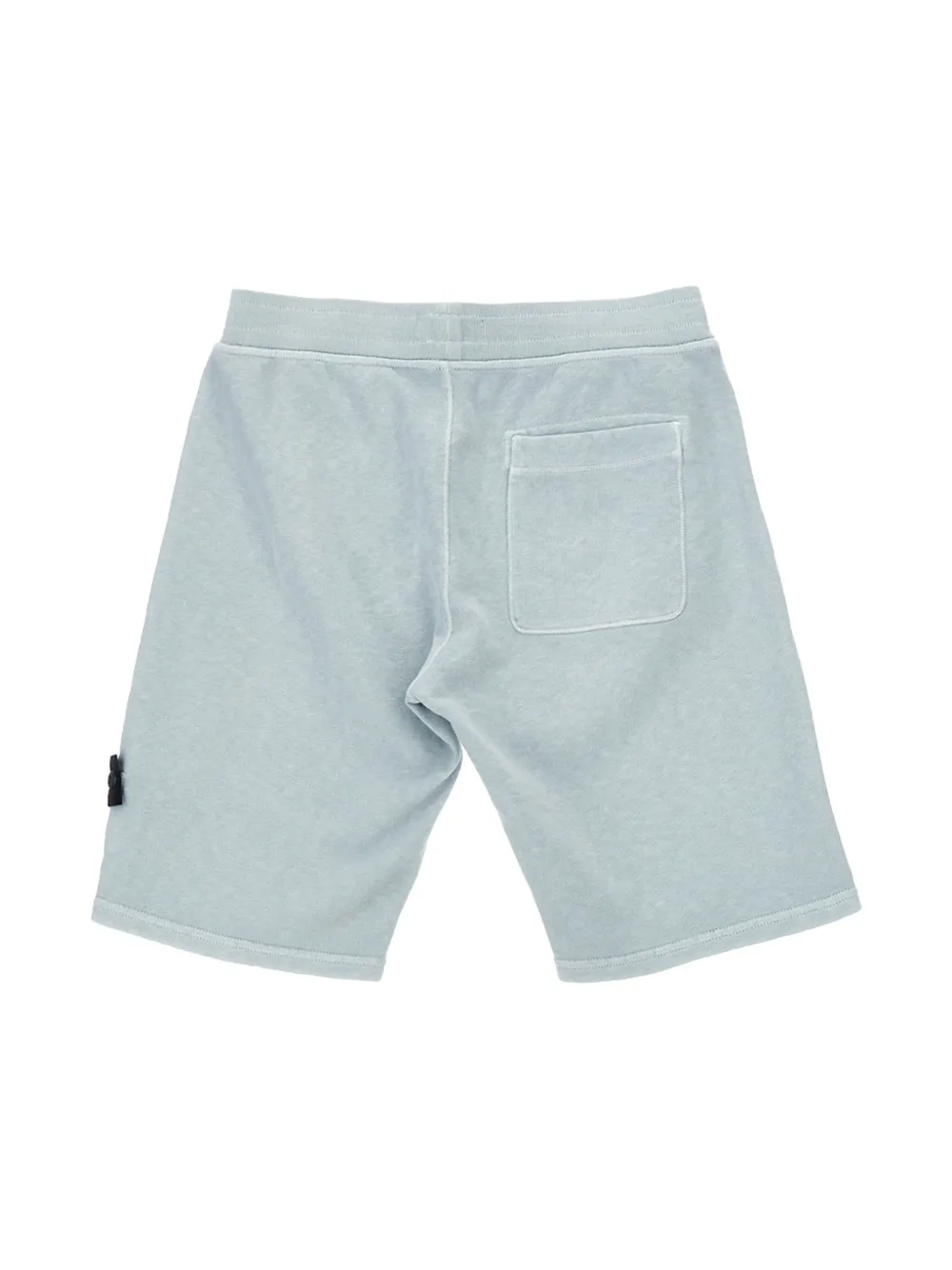 Stone Island Junior Trainingsshorts met Compass-logopatch - Blauw