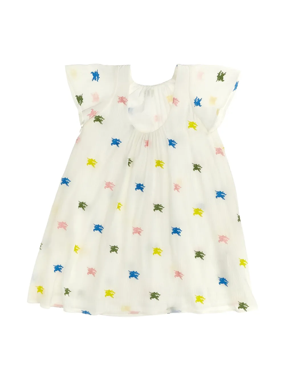 Burberry Kids Danalee dress - Wit