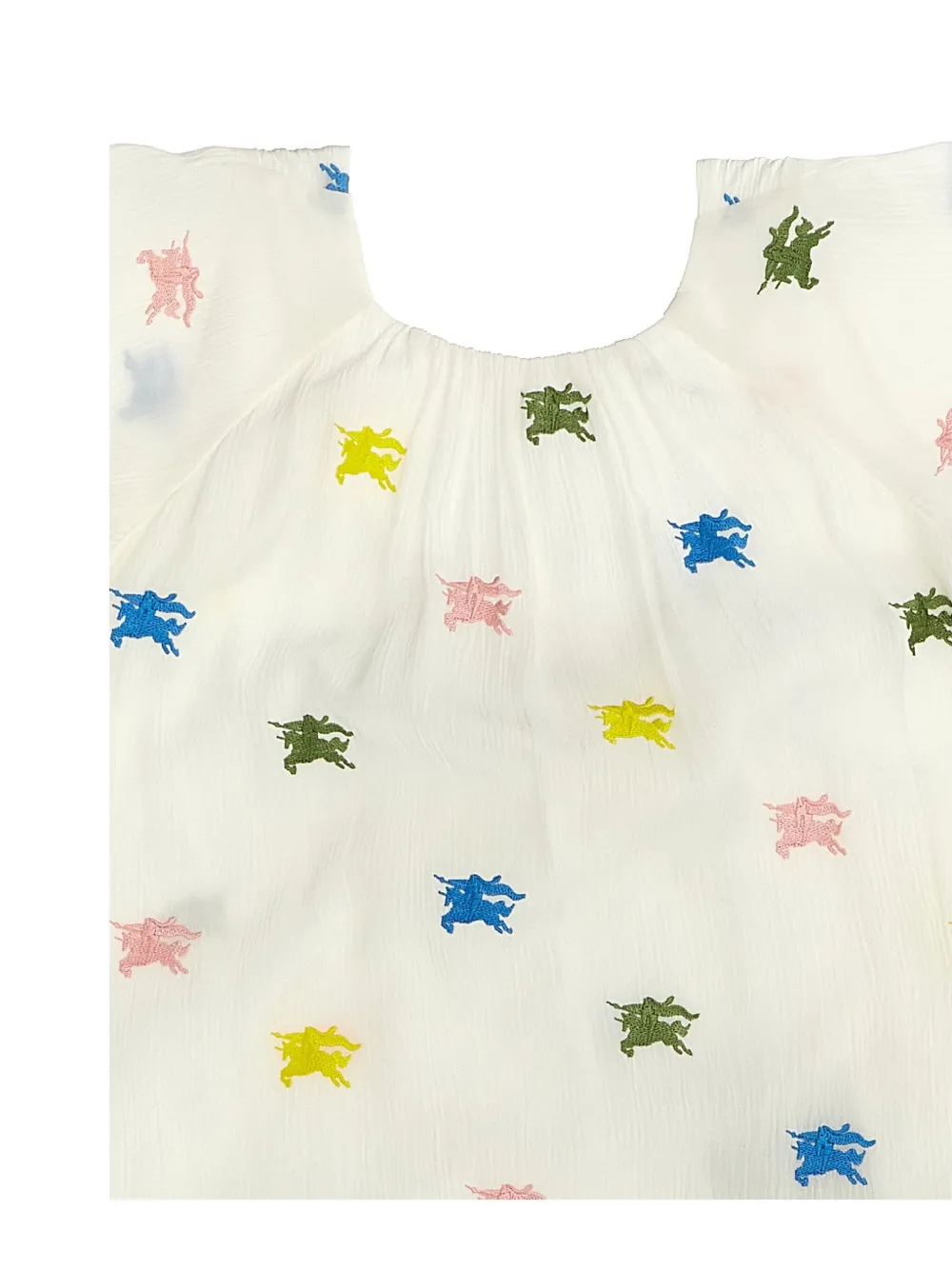 Burberry Kids Danalee jurk Wit
