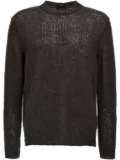 Roberto Collina knitted sweater - Brown