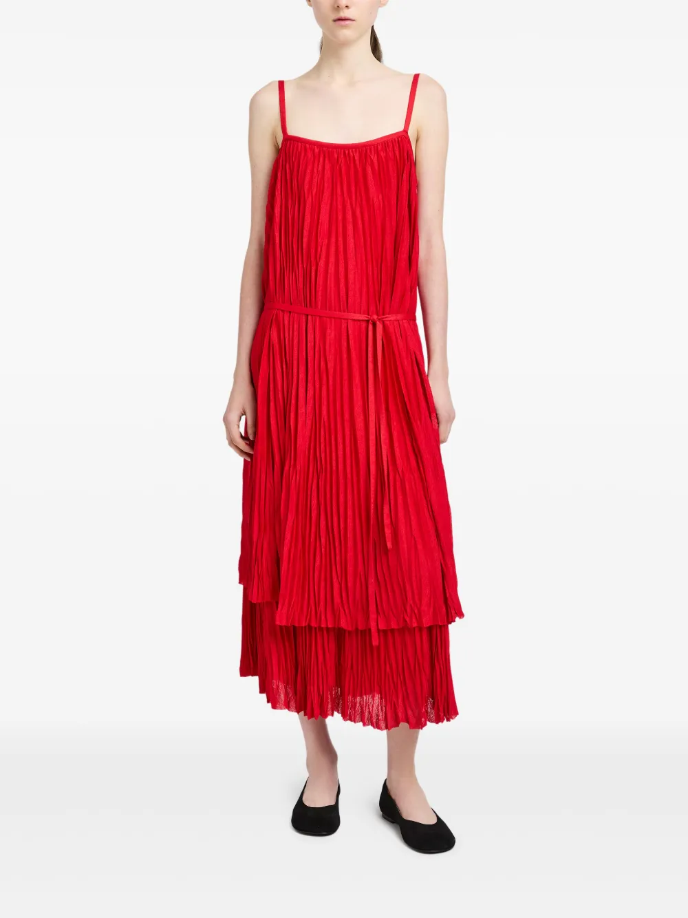 Proenza Schouler White Label Clyne midi dress - Rood