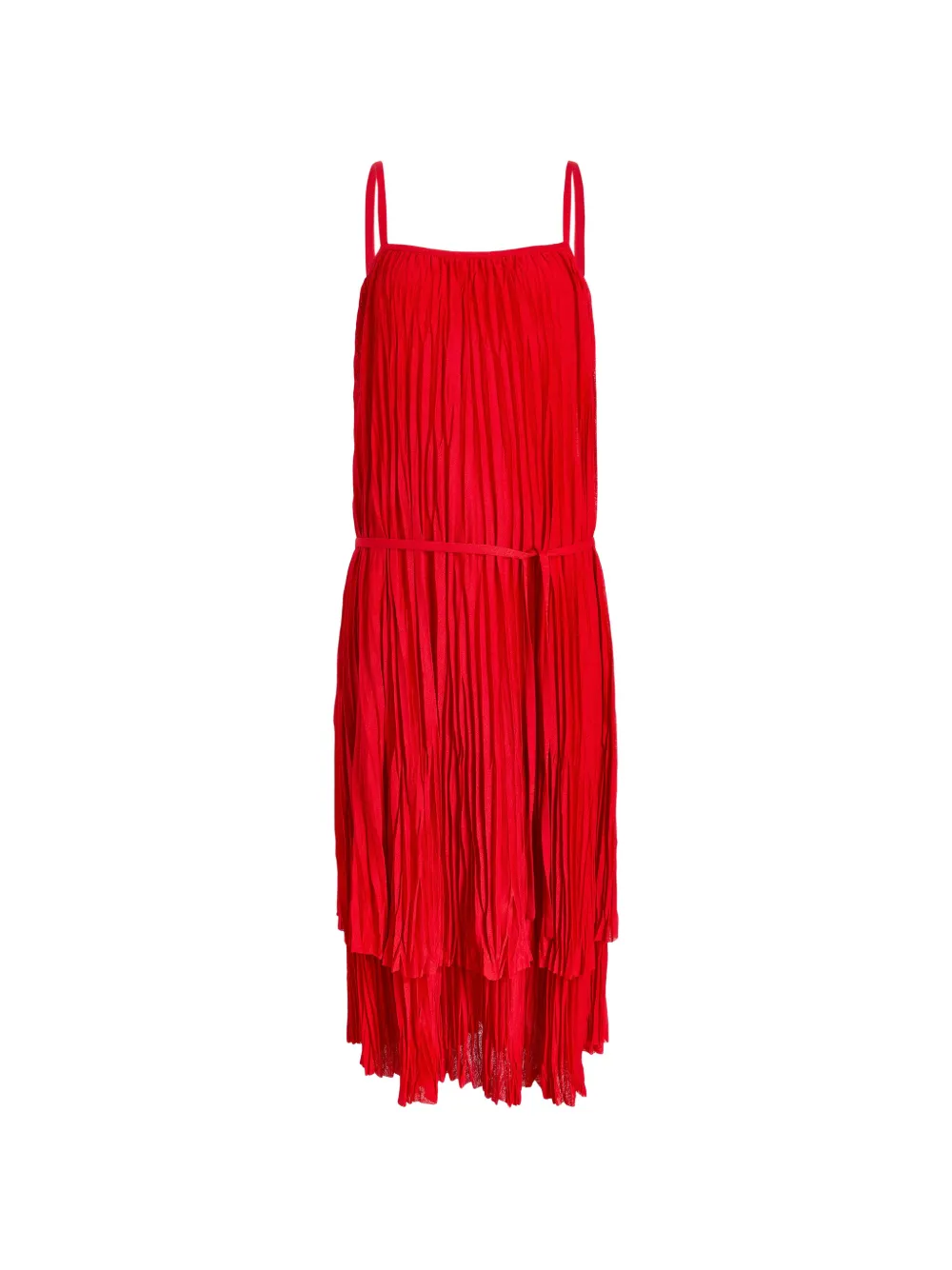 Proenza Schouler White Label Abito midi Clyne - Rosso