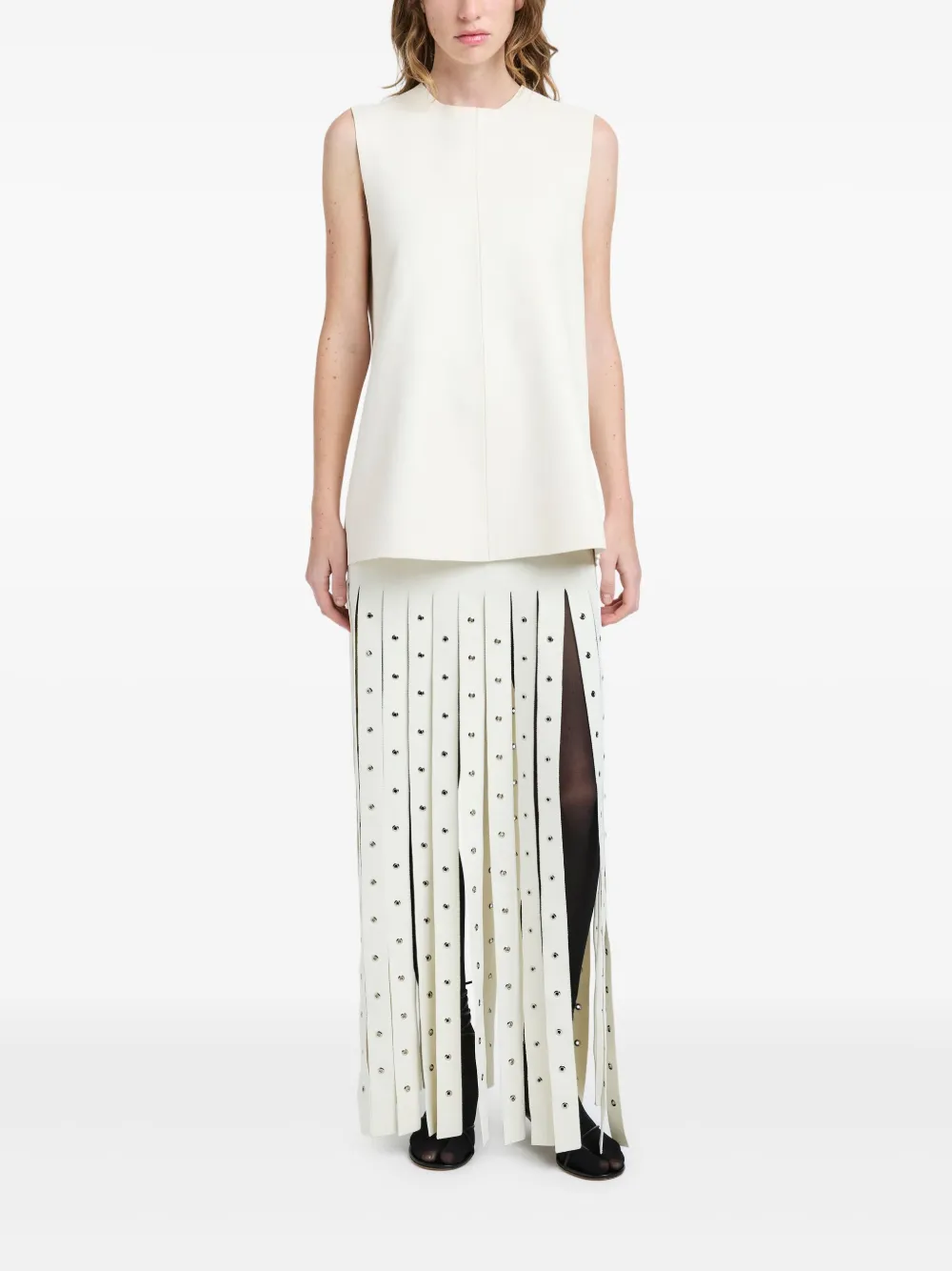 Proenza Schouler Effe maxi-rok - Wit