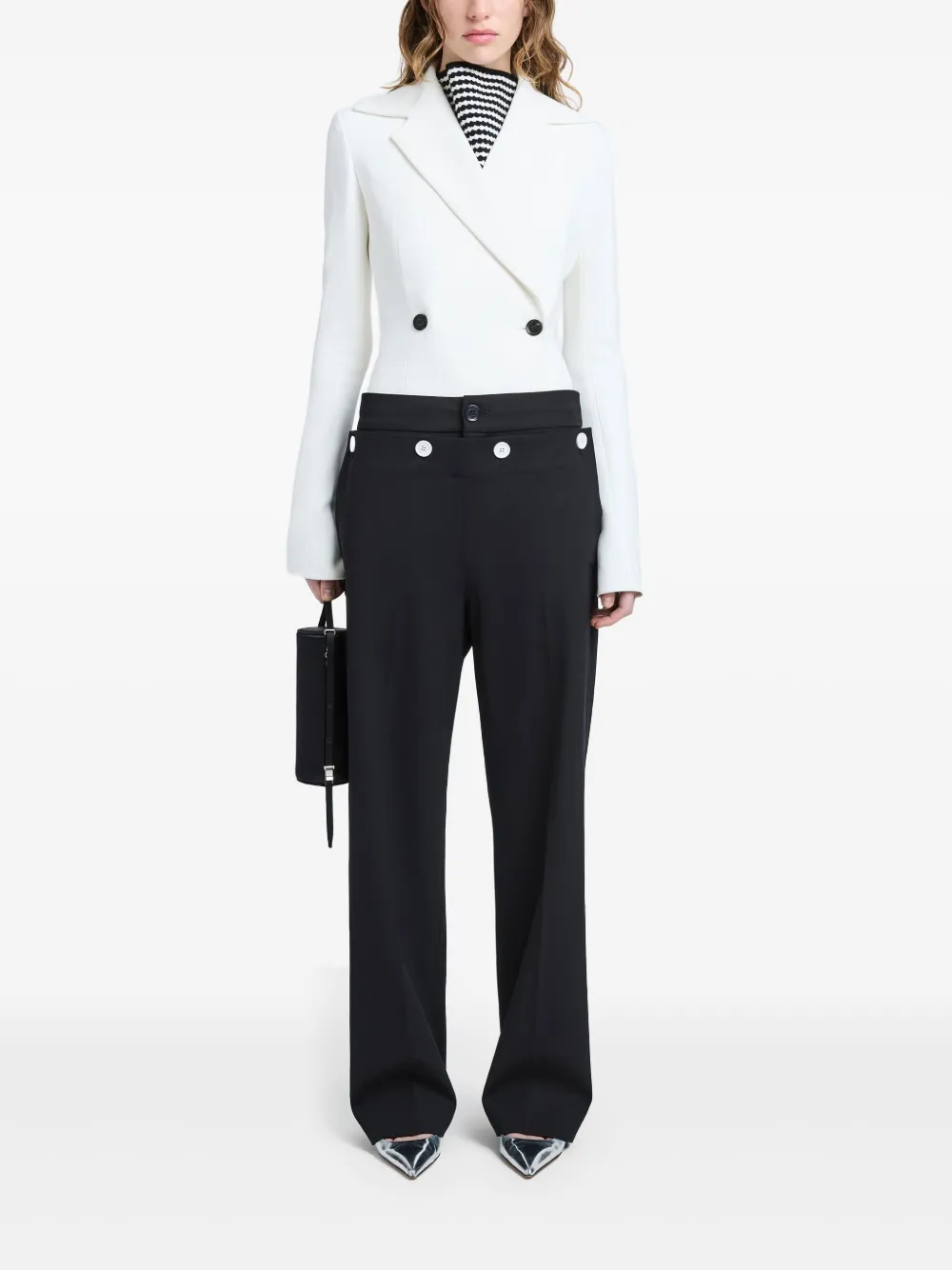 Proenza Schouler Oliver broek - Zwart