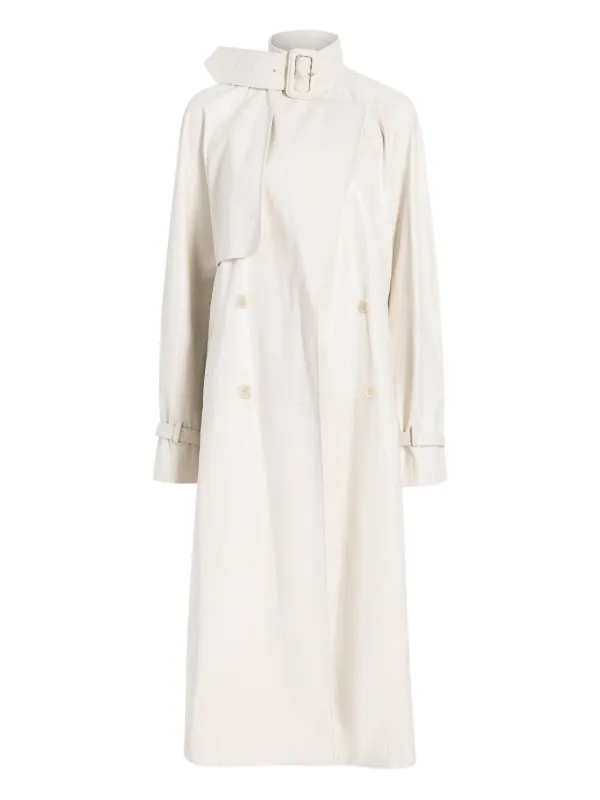 Proenza Schouler Sabina Trench Coat in Neutrals