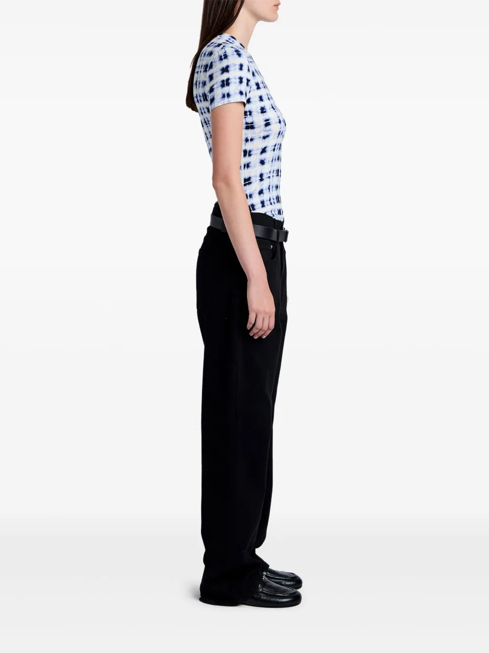 Shop Proenza Schouler White Label Parson T-shirt In Blue