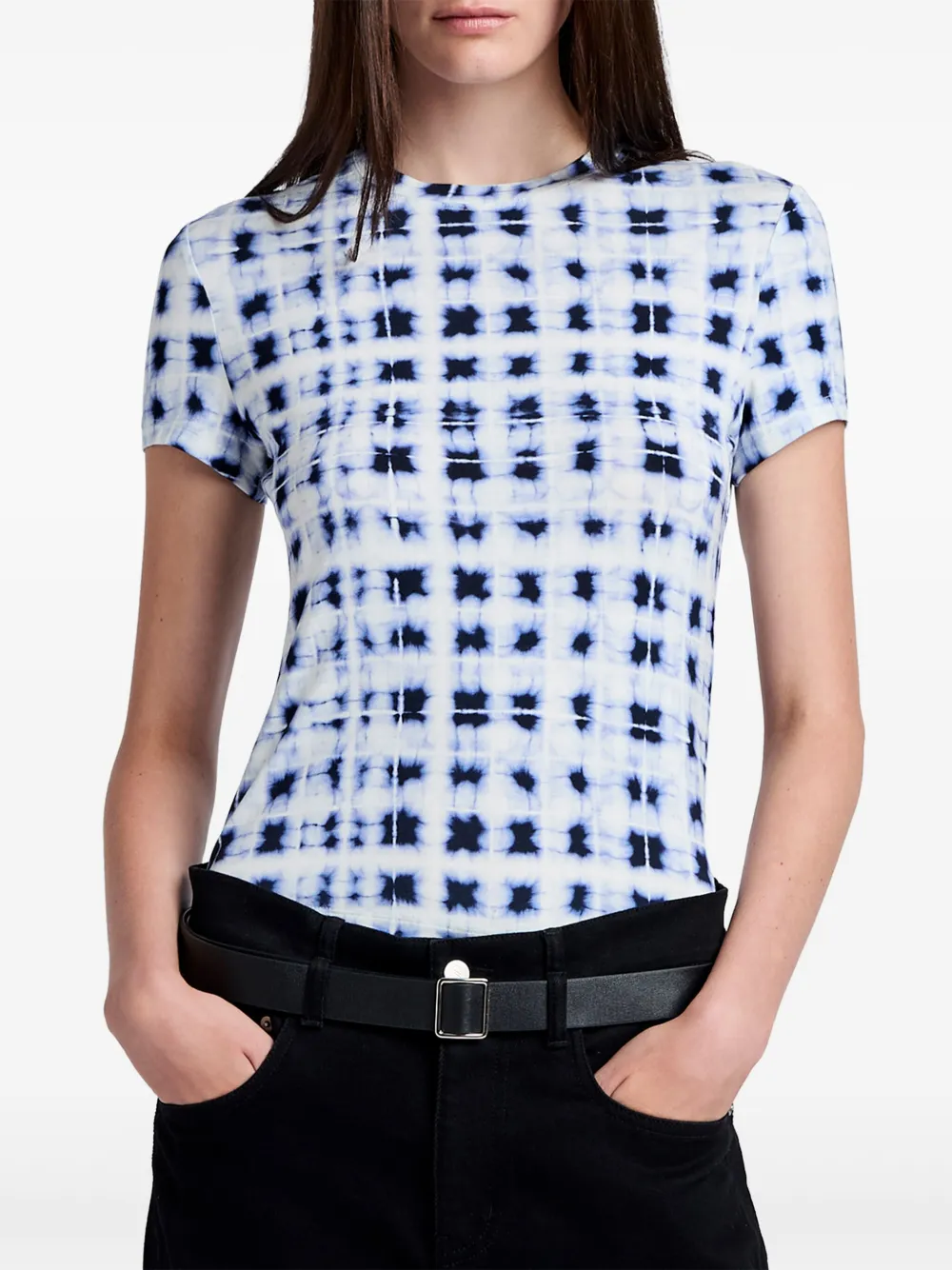 Shop Proenza Schouler White Label Parson T-shirt In Blue