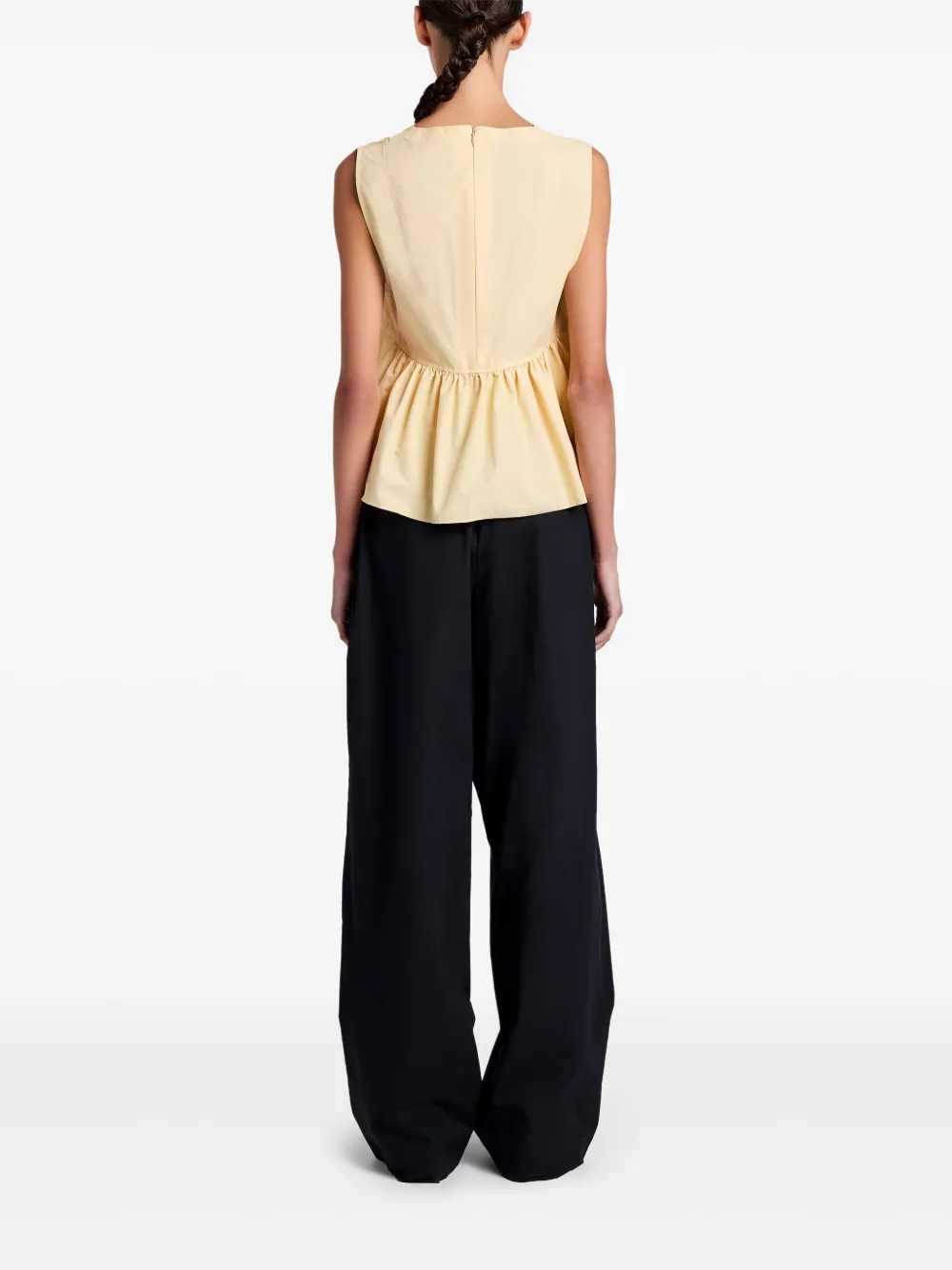 Shop Proenza Schouler White Label Sullivan Top In Yellow