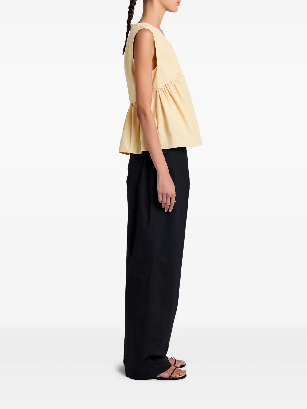 Shop Proenza Schouler White Label Sullivan Top In Yellow