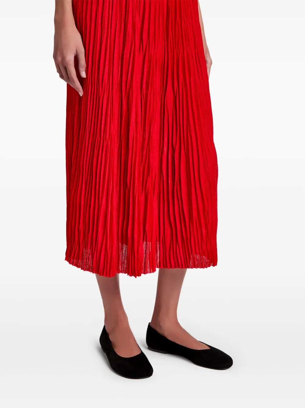 Shop Proenza Schouler White Label Rosalyn Skirt In Red