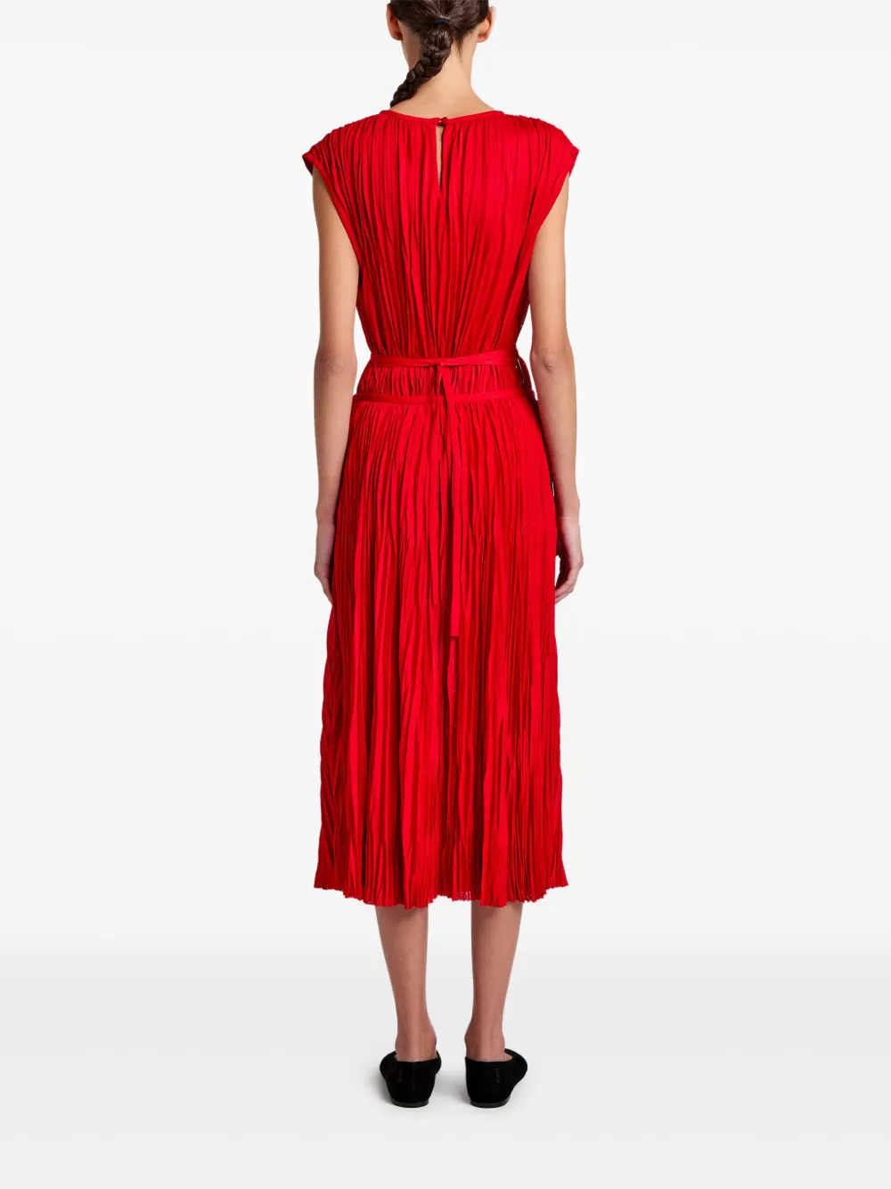 Shop Proenza Schouler White Label Rosalyn Skirt In Red