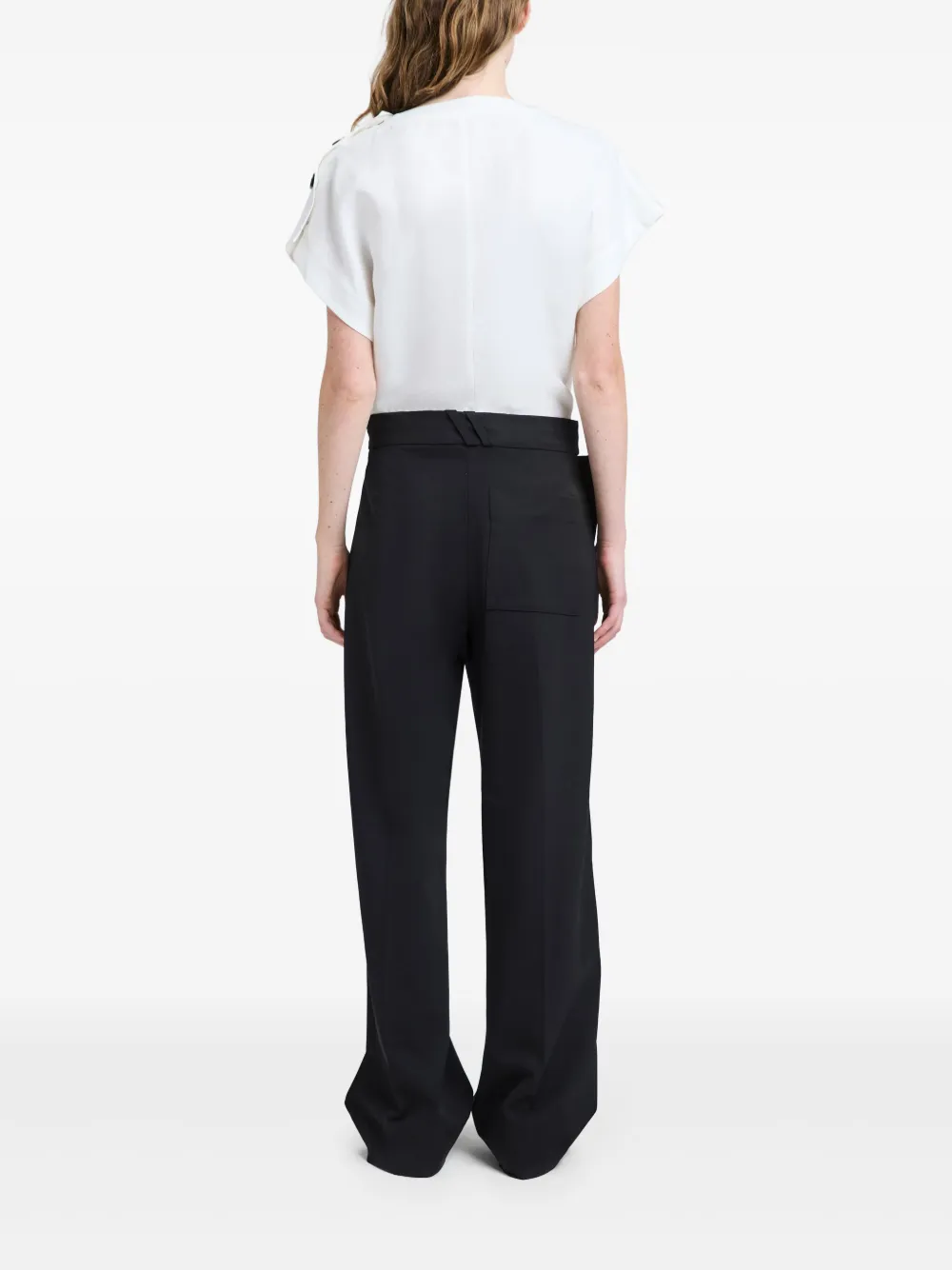 Proenza Schouler Zion blouse Wit