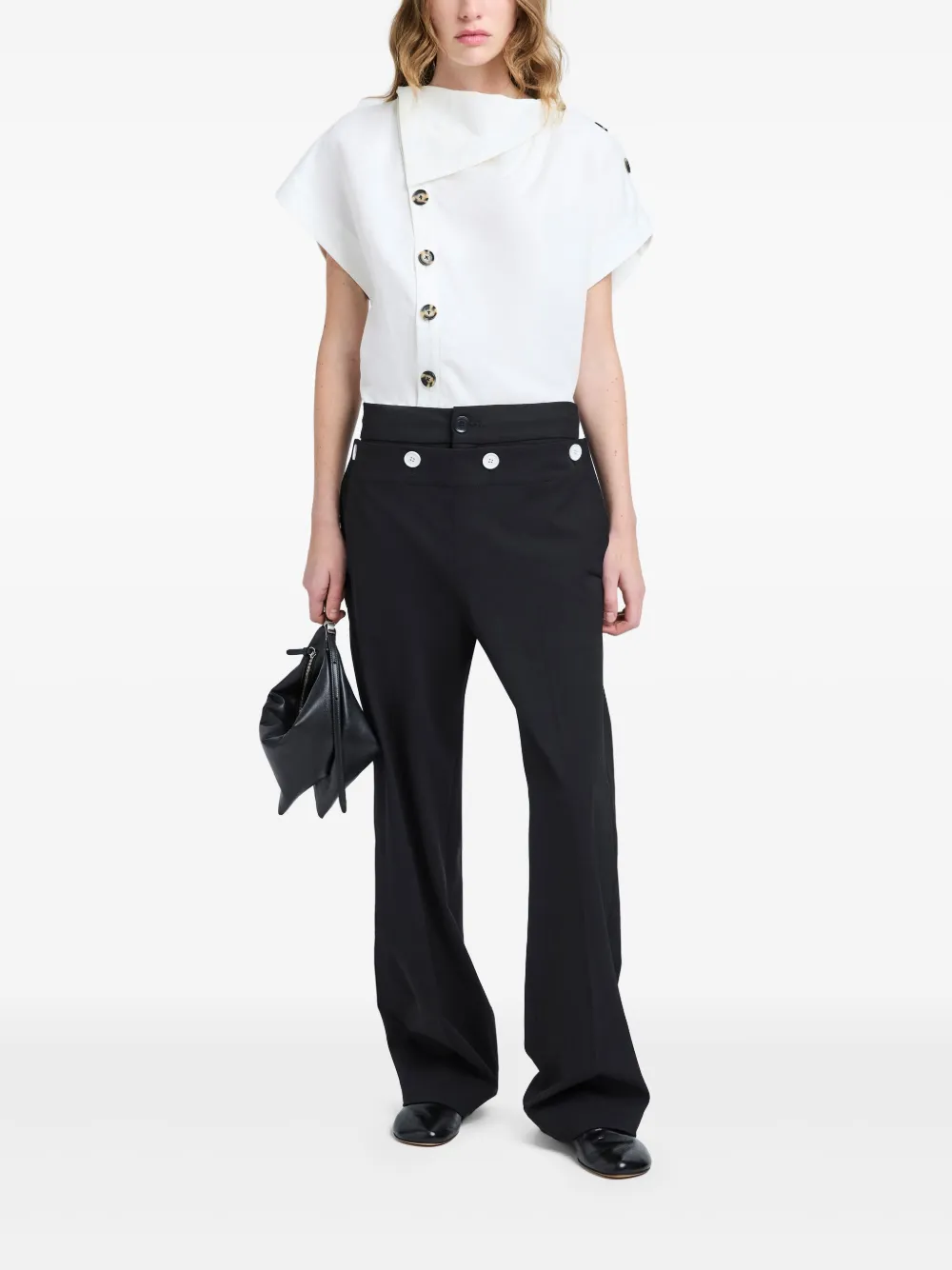 Proenza Schouler Zion blouse - Wit