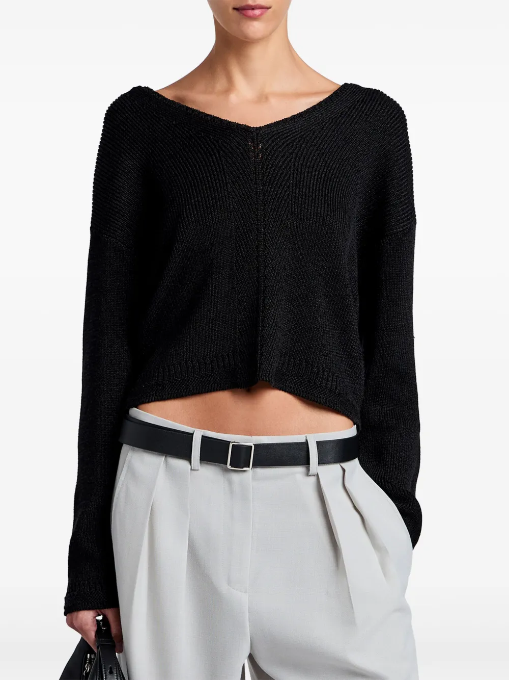 Shop Proenza Schouler White Label Tyler Jumper In Black
